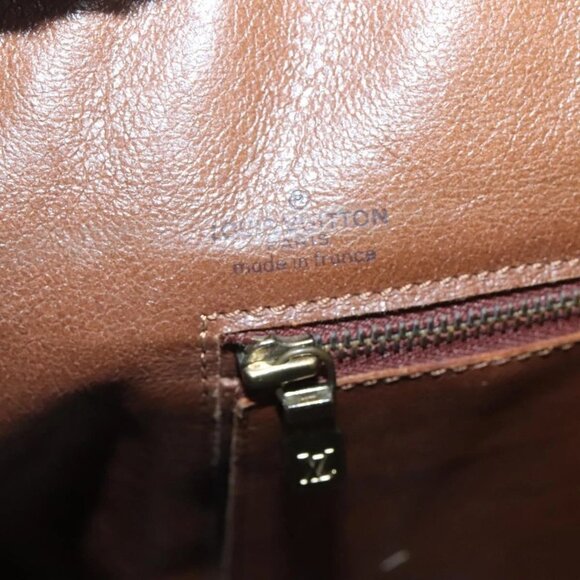 LOUIS VUITTON Monogram Sac Weekend PM Hand Bag M42425 LV Auth th6126 - Picture 10 of 16